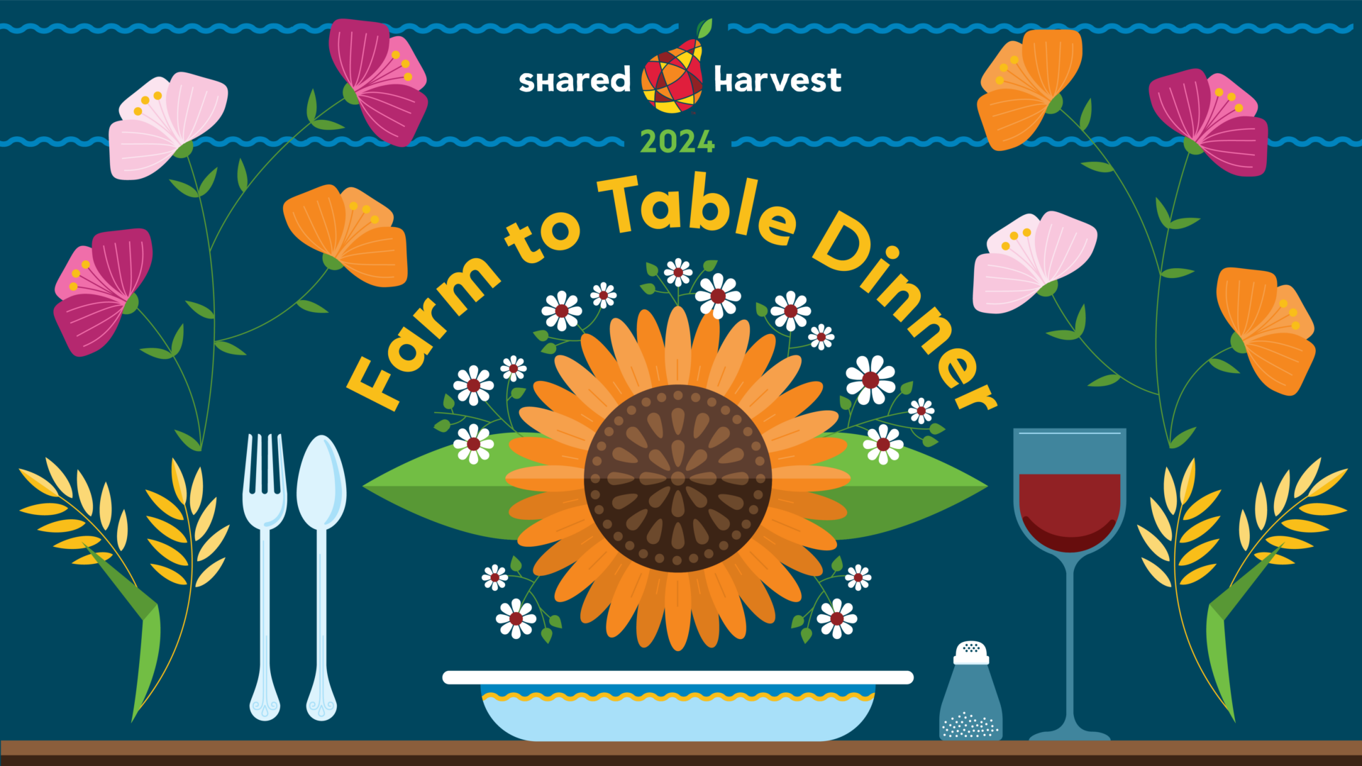 Shared Harvest Farm to Table Dinner 2024